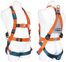 1300 ERGO full body harness with waist strap and side D's - Supplied in Draw String Bag