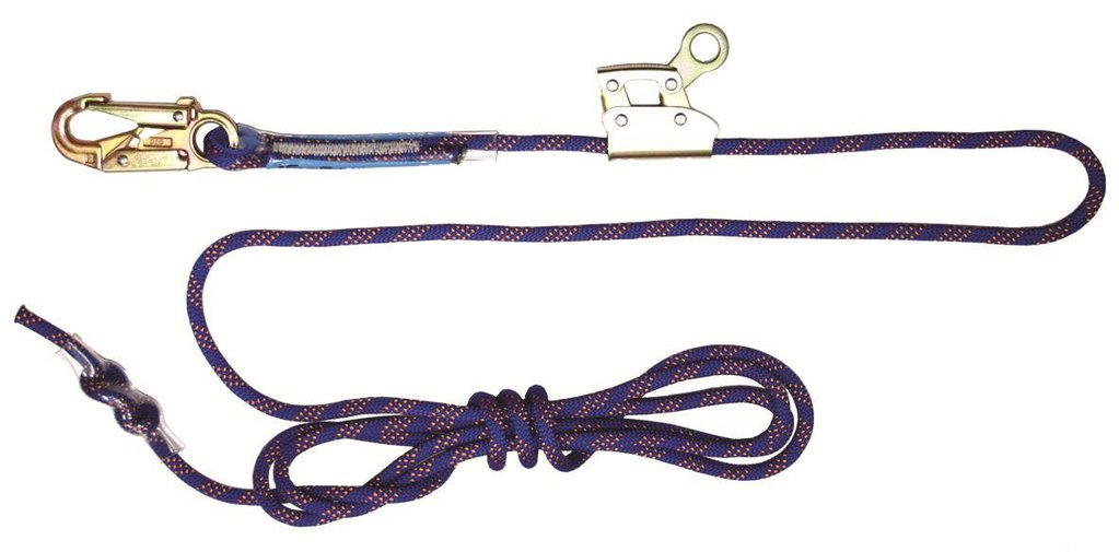 Anchorage Line With Rope Adjuster