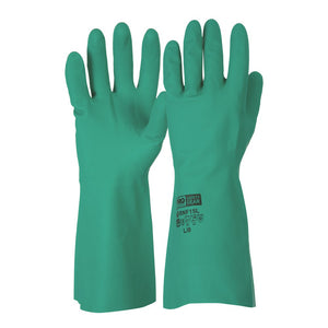 Nitrile Goves (Chemical-Resistant Gloves) - 12 Pack - Dangerous Goods PPE