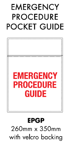 Dangerous Goods - Emergency Procedure Guide (EPG) Holder