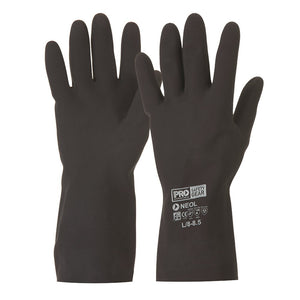 Neoprene Goves (Chemical-Resistant Gloves) - 12 Pack - Dangerous Goods PPE